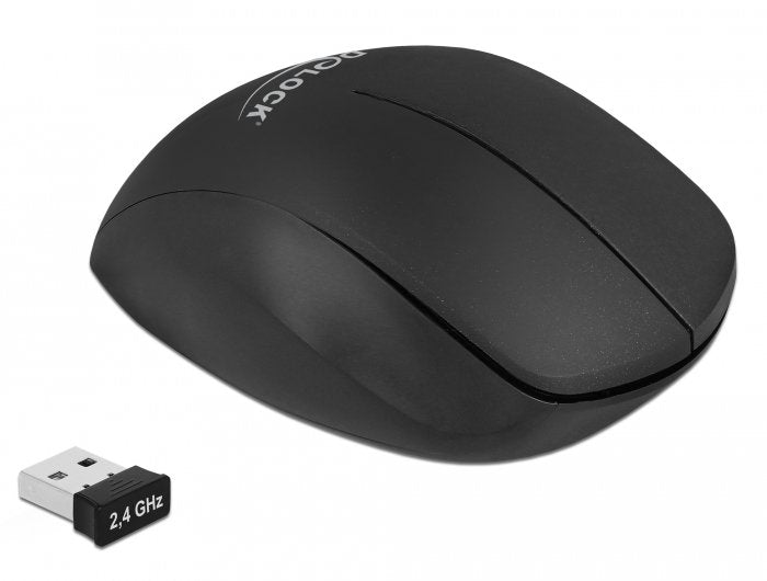 Delock 12598 Mouse Ergonómico USB - Wireless