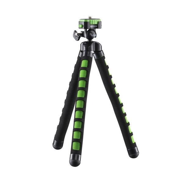 Mantona 21401 Tripod Smartphone/Camera Digital 3 Legs Black Green