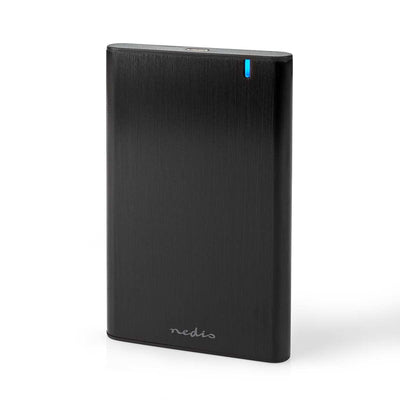 Nedis Housing Hard Drive - 2.5, USB 3.2 GEN1, USB Type-a / USB Type-c™, Notebook / PC, Aluminium — image 1