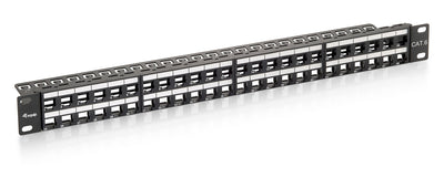 Equip Patch Panel Vacio UTP CAT.6 48 Ports Keystone Slim 1U — image 1
