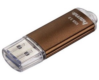 Hama Laeta Memory USB Flash Drive USB 3.0 With Cover - 64GB Capacity - 70MB/S Transferencia - Body Metallic -