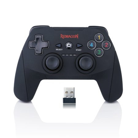Redragon Harrow G808 Gamepad Android, Psp / Psp Slim, Playstation, Playstation 3 Analógico/Digital RF Black