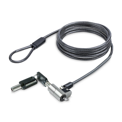 StarTech.com Nanok-laptop-lock Cable Antirrobo Black Silver 2M — image 1