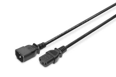 Digitus Cable Power C14 - C13 M/H 1,2M H05 VV-F3G 0,75MM Sw — image 1