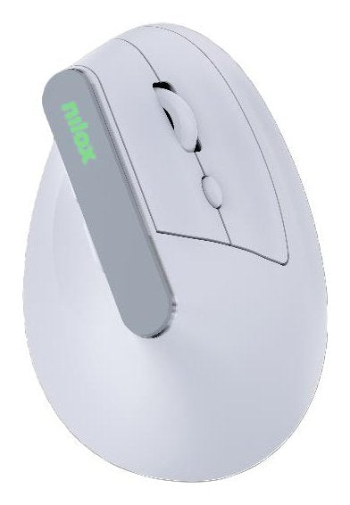 Mouse Vert Dual Wir Recar Sil Blanc — image 1