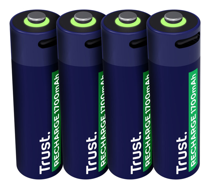 Trust Pack 4 Batteries Aa 25631 Recargables