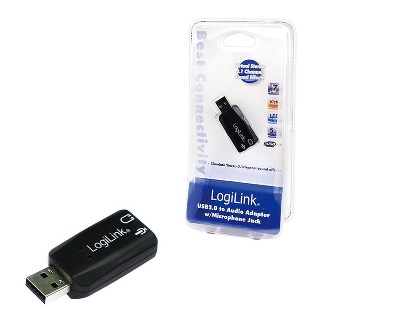Logilink Card Sound USB 5.1 Sound Effect
