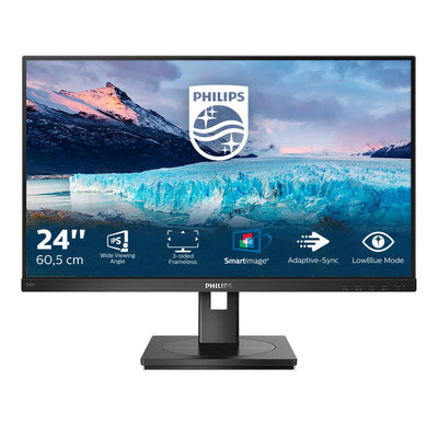 Philips Monitor S Line 242S1AE/00 242S1AE 23.8 IPS DVI HDMI DP Pivot — image 1