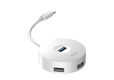Baseus Hub CAHUB-G02 USB-C (3x USB 2.0 1x USB 3.0 Colour White — image 1