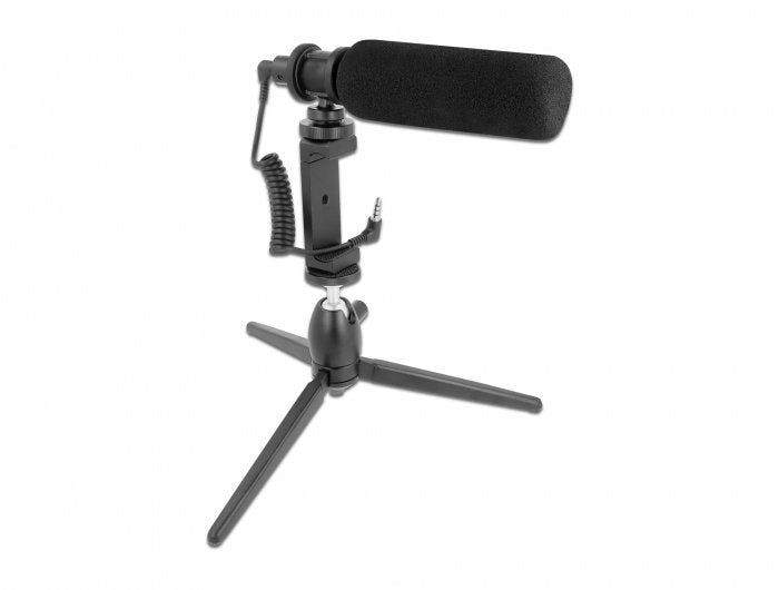 Vlog Shotgun Microphone Set Smartphones And Dslr Cameras