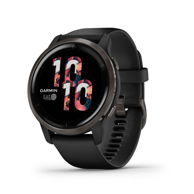 Garmin Venu 2 Black/Whiteboard Smartwatch Multideporte Wi-Fi GPS Integrado Frequency Actividad Sueñ Or 45MM — image 1