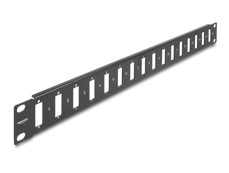 Delock 19? Panel Adapter With Connection Atornillada 16 Port Black