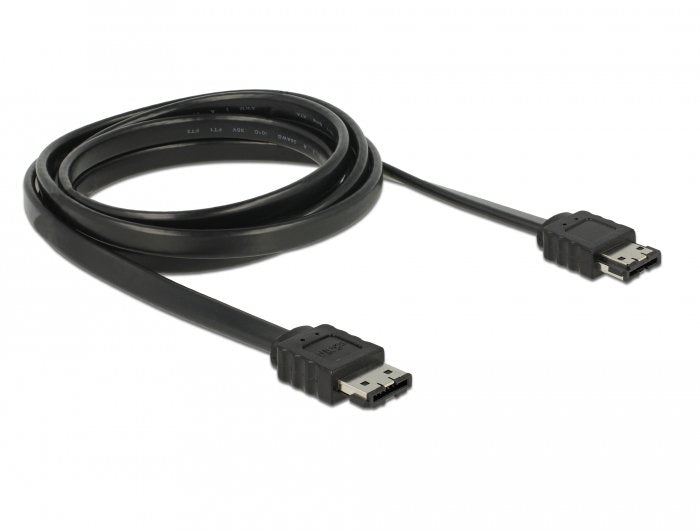 Delock Cable ESATA 3GB/S Female ESATA Female 200CM Black