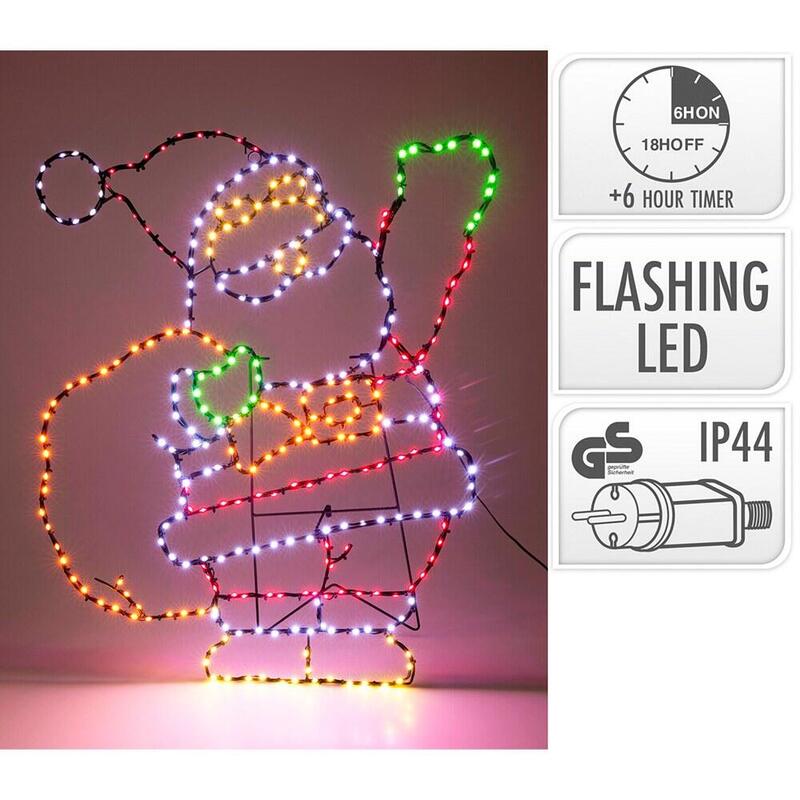 Figure LED Santa 321 LED 70CM