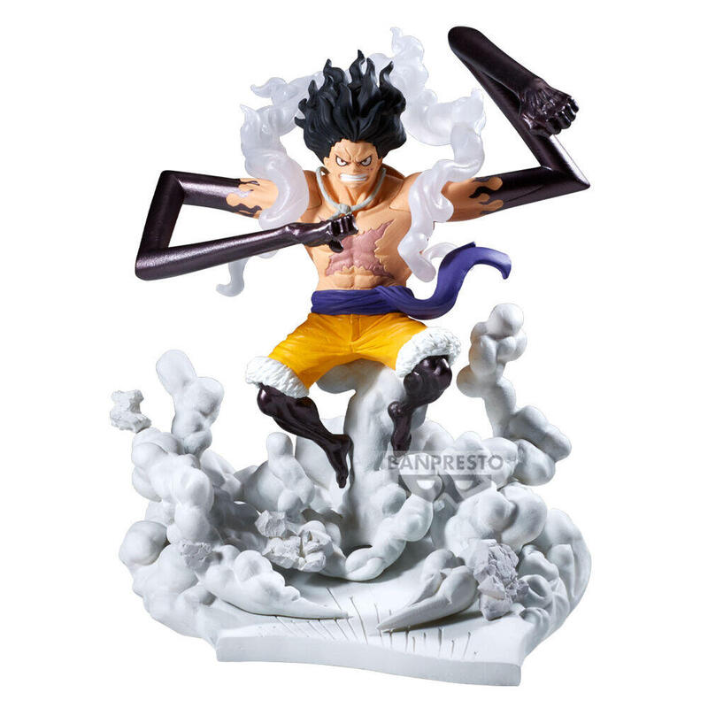 Figura Monkey D Luffy Gear 4 Senkokkei One Pieza 15CM