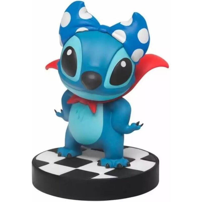 Figura Stitch Super Heroe Hero Caja Stitch Disney 8CM