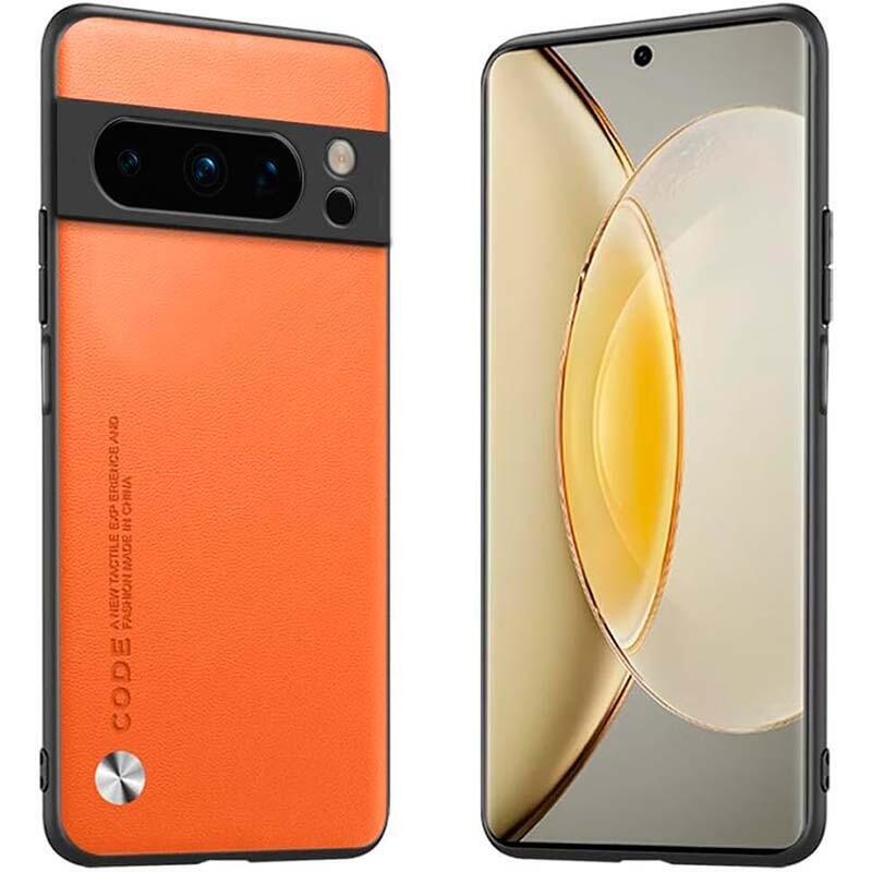 Case Polipiel Google Pixel 8 Pro Luxury Orange