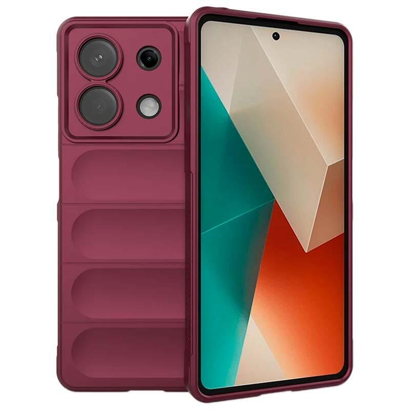 Case Silicone Wave Xiaomi Redmi Note 13 5G Borgoña