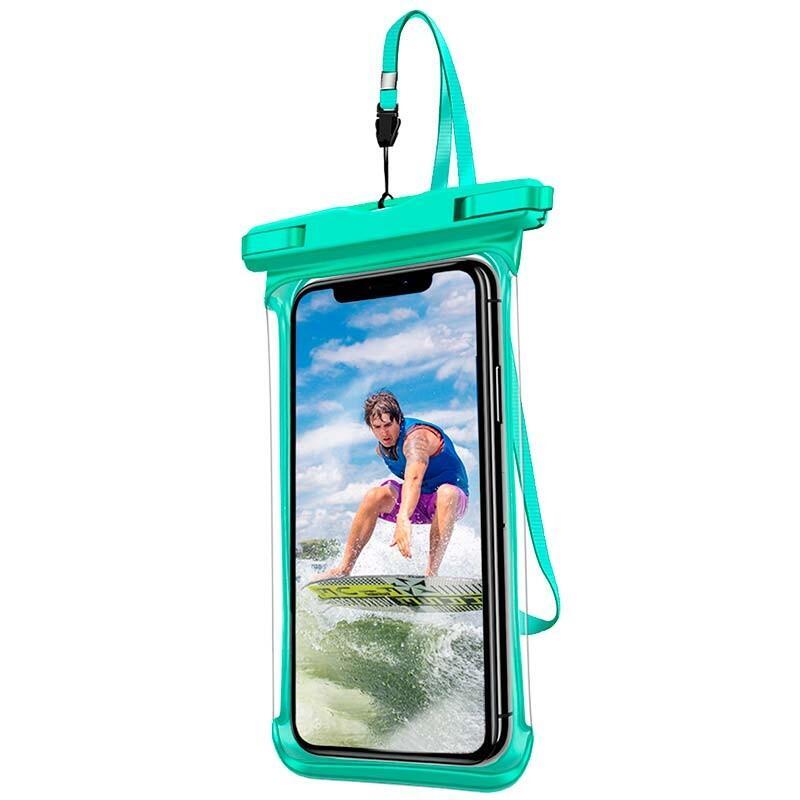 Case Waterproof Mobile Phone Universal Green