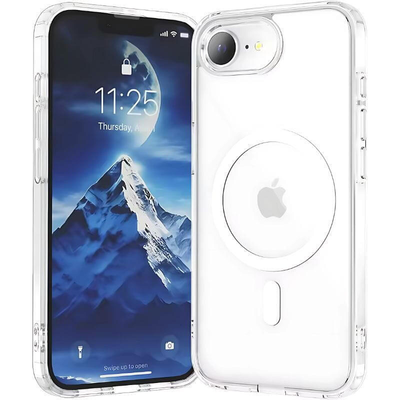 Case Magsafe Compatible Iphone 16E 6.1 Transparent