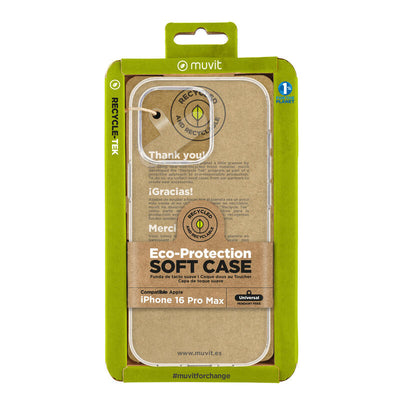 Muvit Case Recycletek Apple Iphone 16 Pro Max. Transparent — image 1