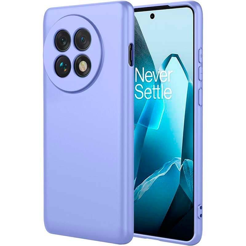 Case Oneplus 13R 5G Square Liquid Premium Lavanda