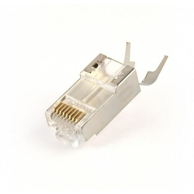 Gembird Shielded Modular CAT.7 Pass-through Type Plug 15U Gold Plated 50 Pcs Per Bag — image 1