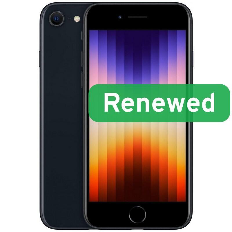 Grade C Apple Iphone Se (2022) 4.7 Retina IPS 5G 64GB Midnight Ios
