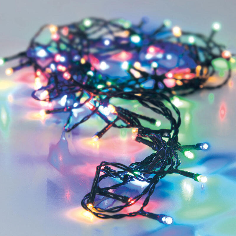 Guirnalda Multifuncion 240 LED Multicolor 220V IP44 21M