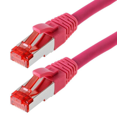 Helos Network Cable S/FTP CAT.6 Magenta 10,0M — image 1