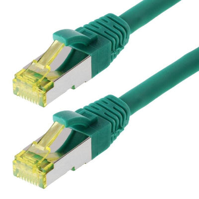 Helos Network Cable S/FTP CAT.6A Green 15,0M — image 1