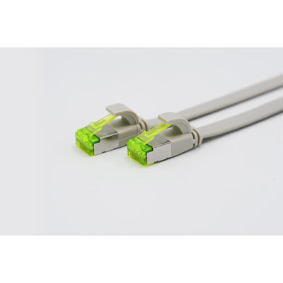 Helos Ultra Flaches Patchkabel U/FTP CAT.6A Grey 0,3M — image 1