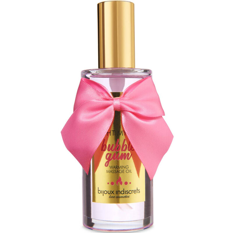 Bijoux - Indiscrets Light My Fire Oil Massage Efecto Calor Sabor Chicle