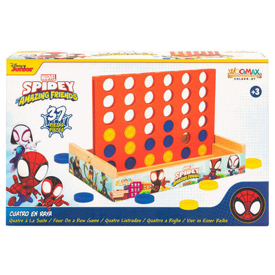 Set Cuatro Raya Wood Spidey Marvel — image 1