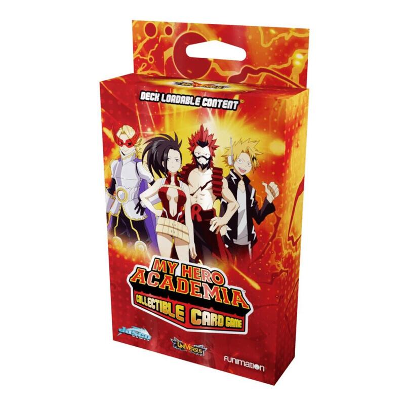 Set Of Cartas My Hero Academia Deck Loadable Content Crimson Rampage
