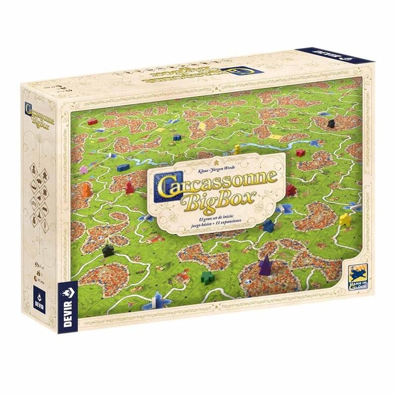 Devir Set Of Desk Carcassonne Plus Set Basico & 11 Expansiones Pegi 8