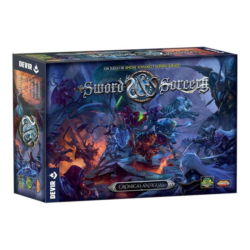 Devir Set Of Desk Sword & Sorcery: Crónicas Antiguas