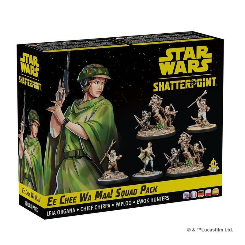 Set Of Desk Star Wars Shatterpoint Ee Chee Wa Maa! Squad Pack