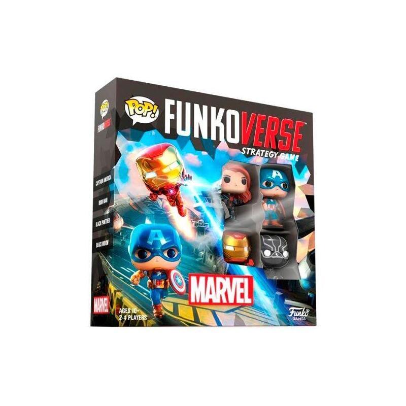 Set Desk Espaol Pop Funkoverse Marvel 4FIG