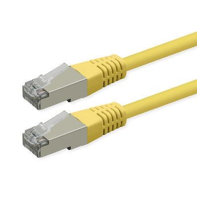 Roline Kab Network Cable CAT.6 Class And PoE S FTP Pimf Yellow 10M — image 1