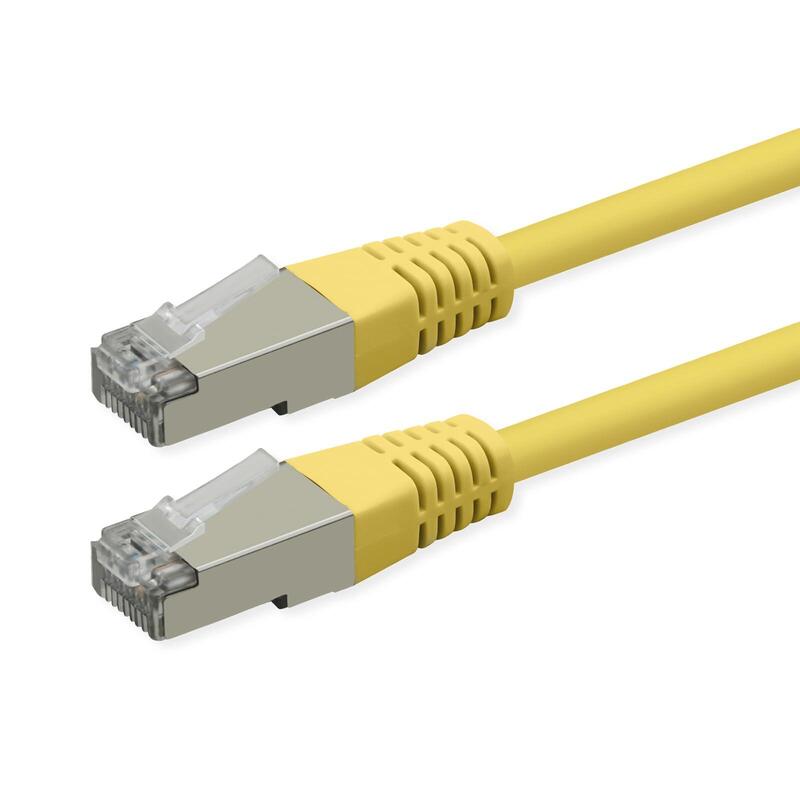 Roline Kab Network Cable CAT.6 Class And PoE S FTP Pimf Yellow 5M