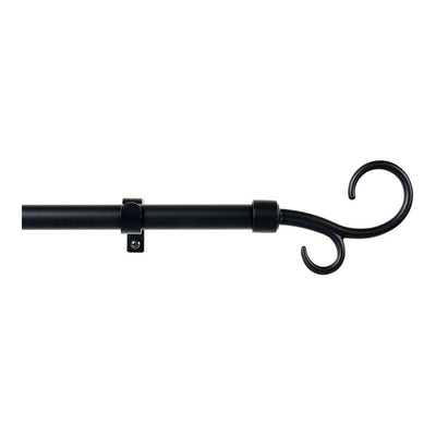 Kit Barra Curtain Baculo Extendable 110A 200CM Black Stor Planet — image 1