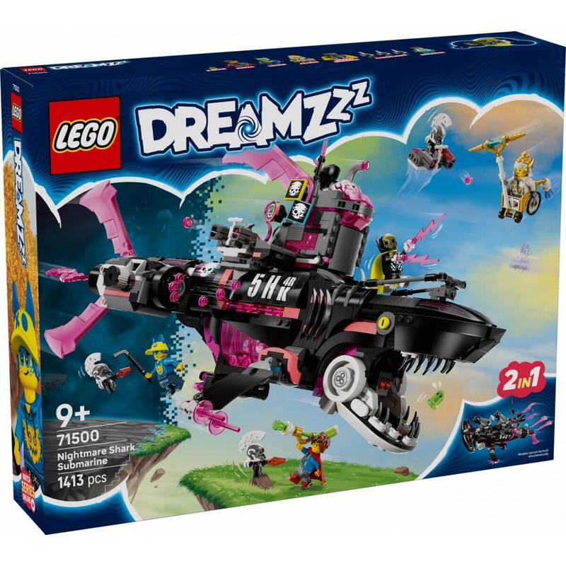 Lego 71500 Dreamzz Submarino Tiburón Pesadilla