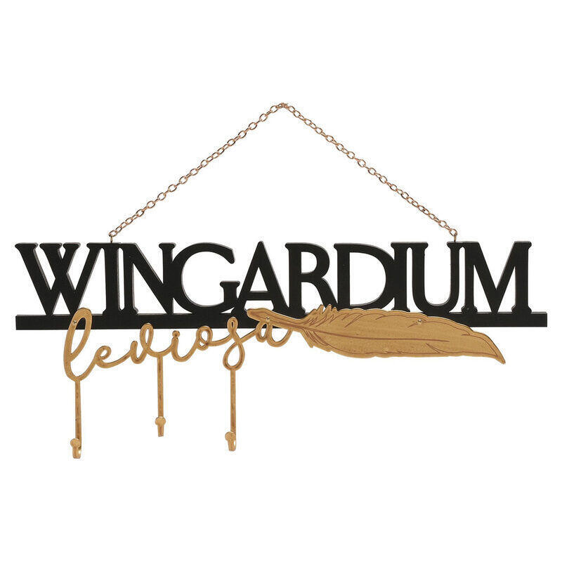 Letrero Wood Wingardium Harry Potter