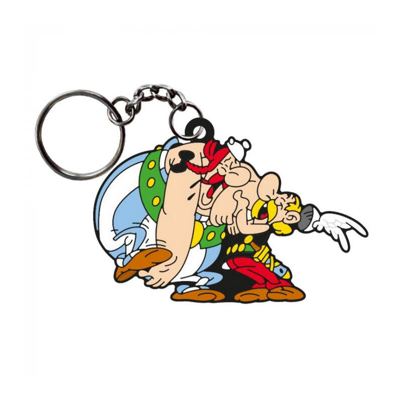 Keyring Asterix And Obelix Riendo