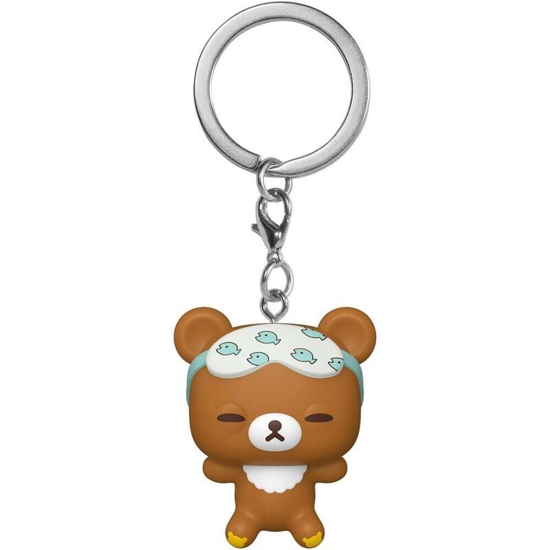 Keyring Pocket Pop Keychain Rilakkuma Chairoikoguma