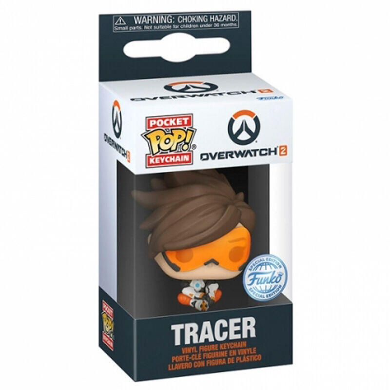Keyring Pocket Pop Overwatch 2 Tracer