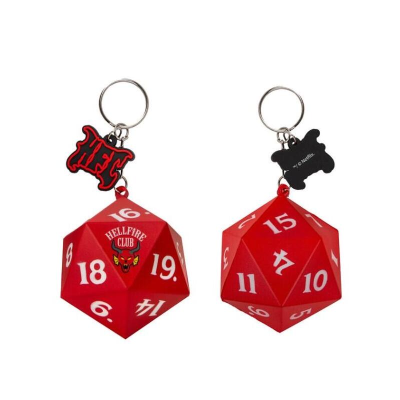 Keyring Squishy Dados Hfc Dice Stranger Things