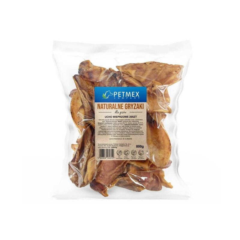 Petmex Masticable Perro Oreja Cerdo 20 Unid.