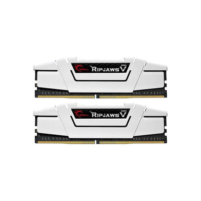 G.skill Memory Ripjawsv DDR4 2X16GB 3200MHZ CL16 XMP2 White — image 1